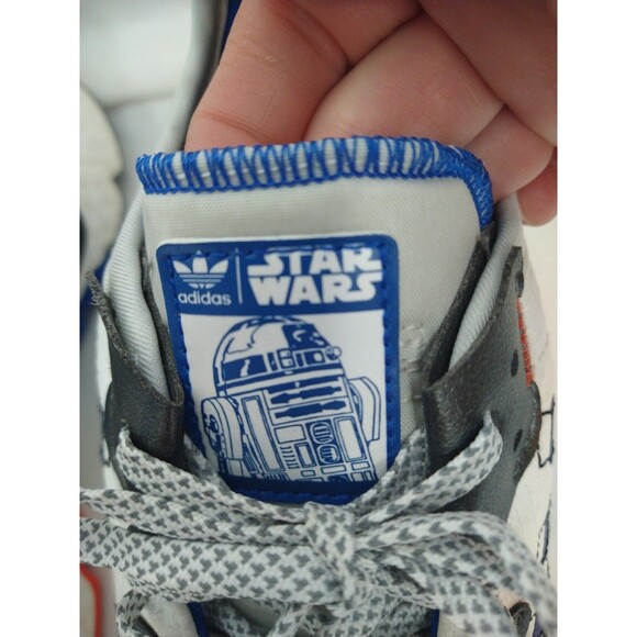 Adidas Nite Jogger X Star Wars R2D2 White Sneakers Shoes Size US 6 - Picture 9 of 15